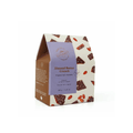Fraser Valley Gourmet almond butter crunch candy dipped in dark chocolate, showing crispy texture and rich chocolate coating.