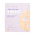 Patchology Bubbly Hydrogel Face Mask for bath and body, showing the bubbly hydrogel mask with vibrant packaging design.