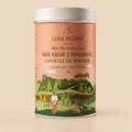 Ground Malabar cinnamon from Love People Co in a pantry jar, showing the rich brown spice with a textured surface.