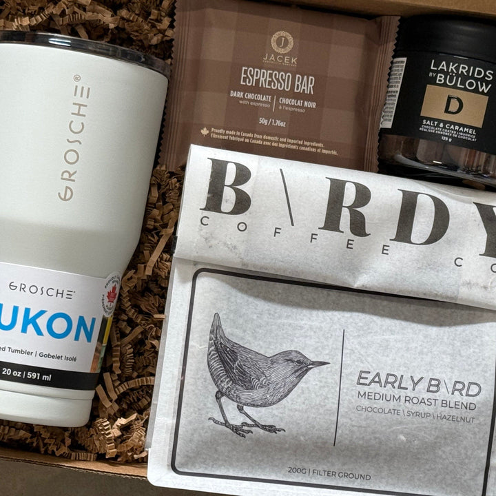 A Little Perk You Up Gift Box - White - Gift Smack Gift Company