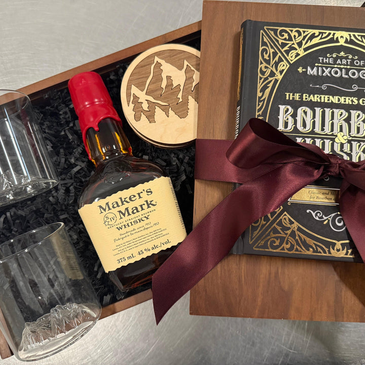Bourbon gift set with Maker&