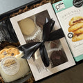 Gift Smack Gift Company Mmm Cookies gift box with assorted cookies arranged in a decorative box for gifting.