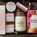 It feels like Summer gift box by Gift Smack Gift Company, featuring colorful summer-themed items and accessories in a box.