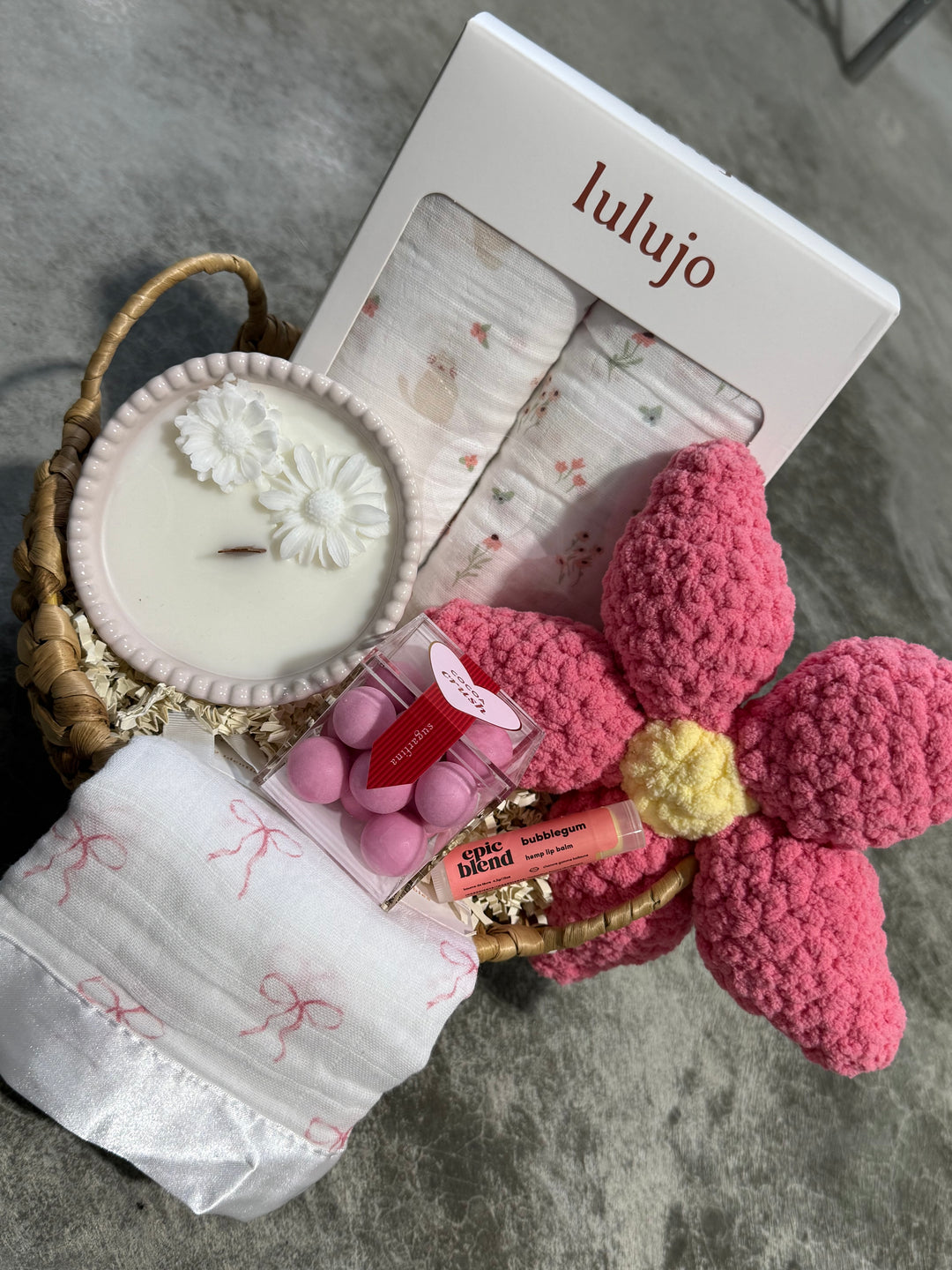 Everything Sweet Baby Basket