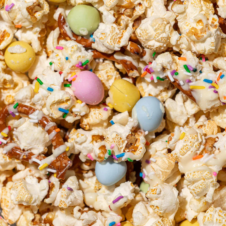 Klondike Kettle Corn Easter Bunny Party Mix Popcorn