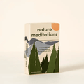 Nature Meditations Deck by Raincoast Books featuring motivational cards with nature-inspired designs for mindfulness and relaxation.
