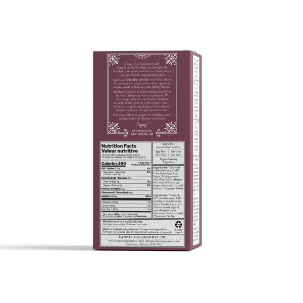 Pistachio & Fig Gourmet Waffle & Pancake Mix