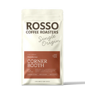 Rosso Coffee Roasters Honduras Corner Booth coffee bag on a white background