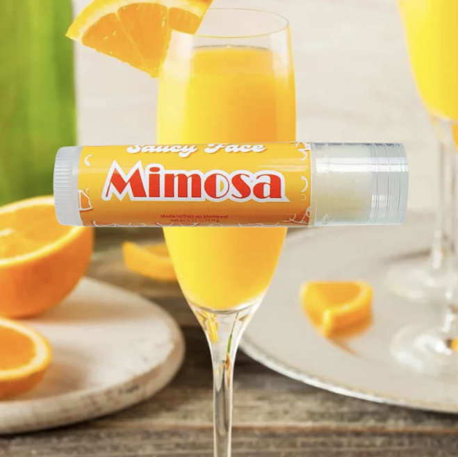 Saucy Face Mimosa Lip Balm