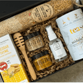Gift Smack Gift Box Rest Up gift basket with cozy items and relaxation essentials for a comforting gift.
