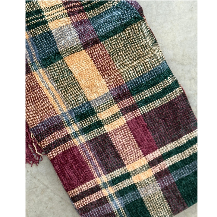 Chenille Throw - Army