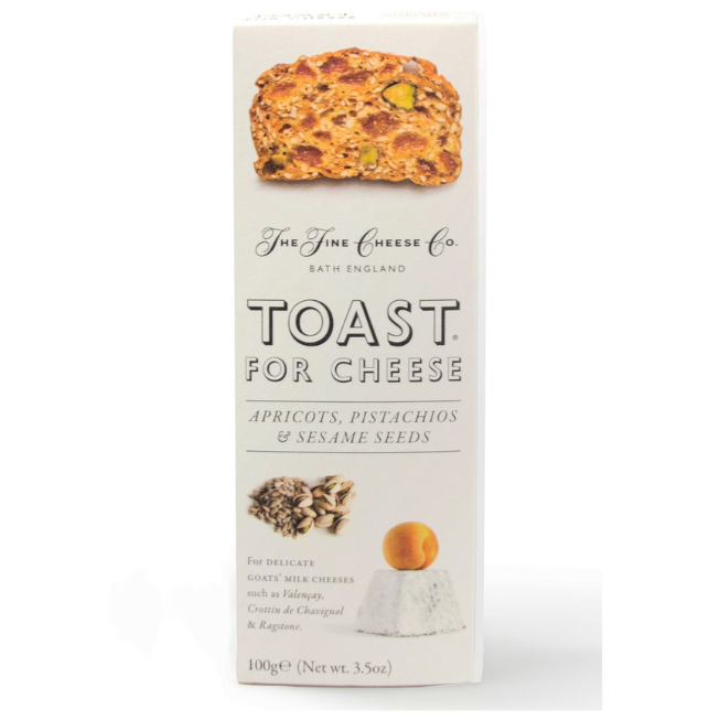 Apricot Pistachio Toast for Cheese