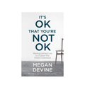 Cover of "It's Okay That You're Not Okay" book by Raincoast Books, featuring a minimalist design with calming colors.