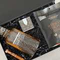 Gift Smack Night Cap Gift Box with assorted items, neatly arranged in a stylish box for a thoughtful present.