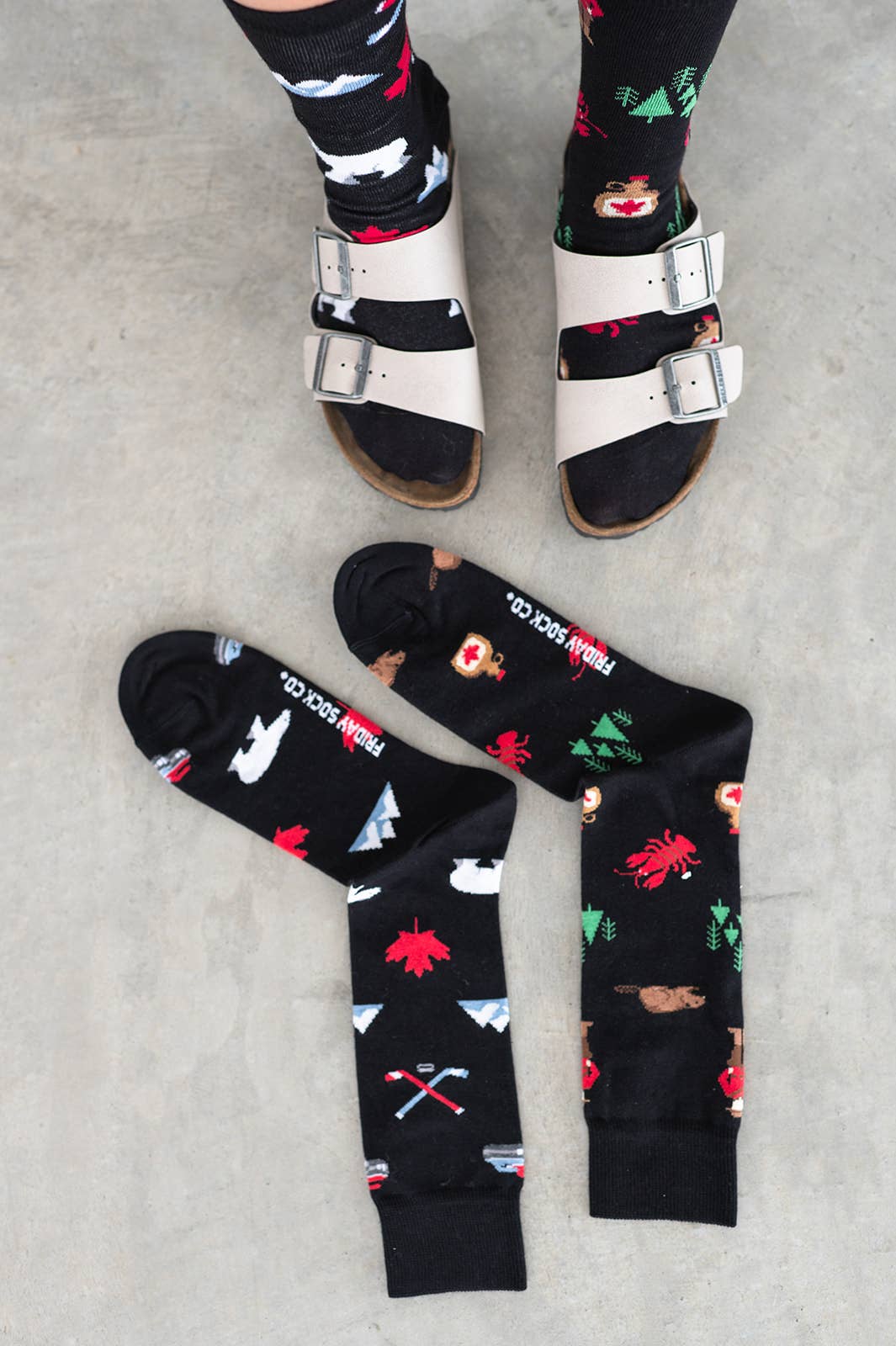Men's Canada Icons Socks: Men's 7 - 12