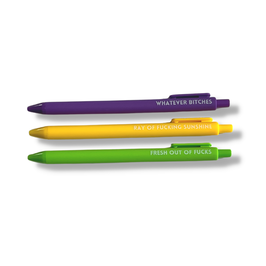 Zero F’s Given Pen Set