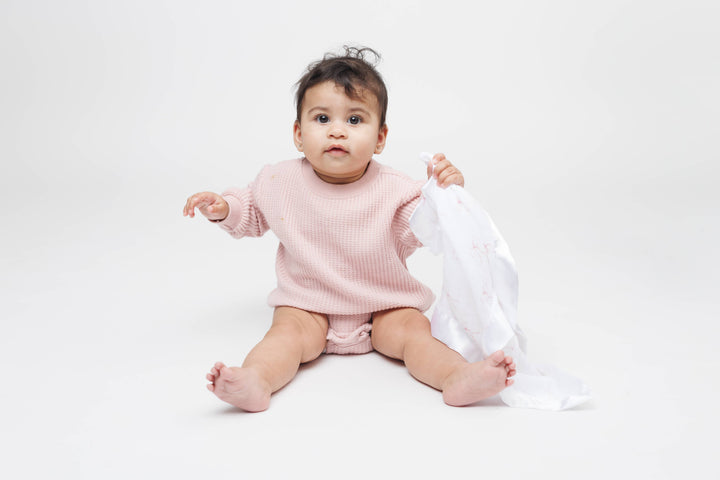 2-Pack Cotton Security Blankets  – Bows - Gift Smack Gift Company