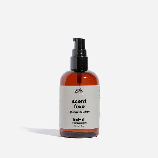 Scent Free Body Oil: 2oz