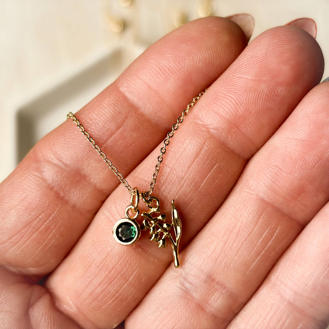 Birth Flower Necklace: September