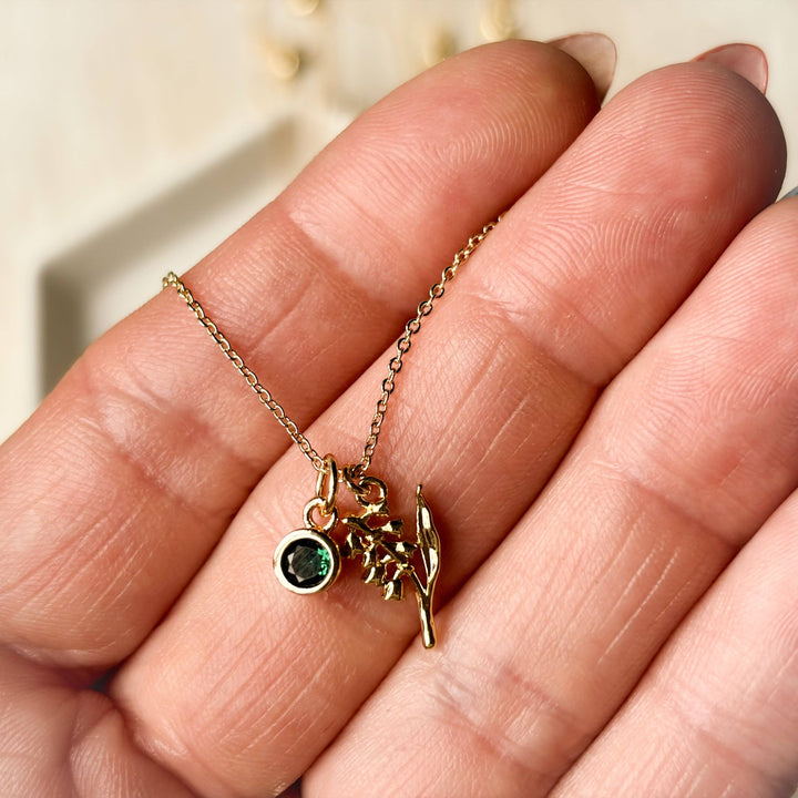 Birth Flower Necklace: September