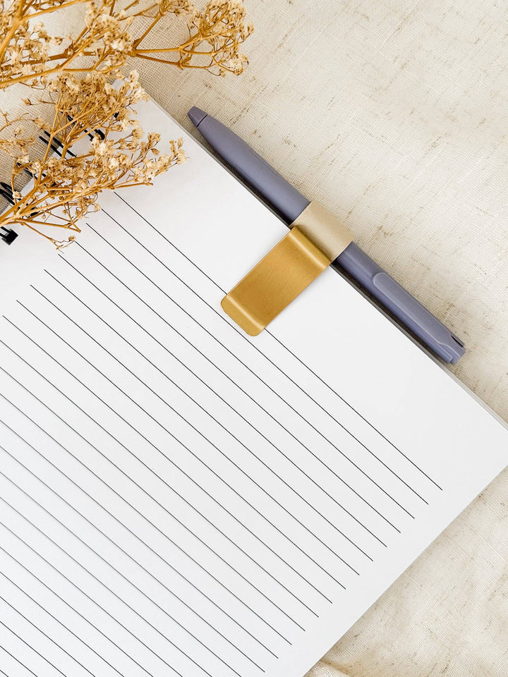 3-in-1 Pencil Holder Clip: Beige