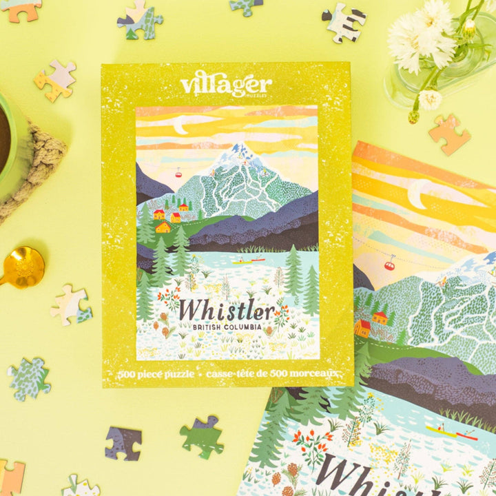 Whistler Mountain | 500-Piece Puzzle | Designed in Canada