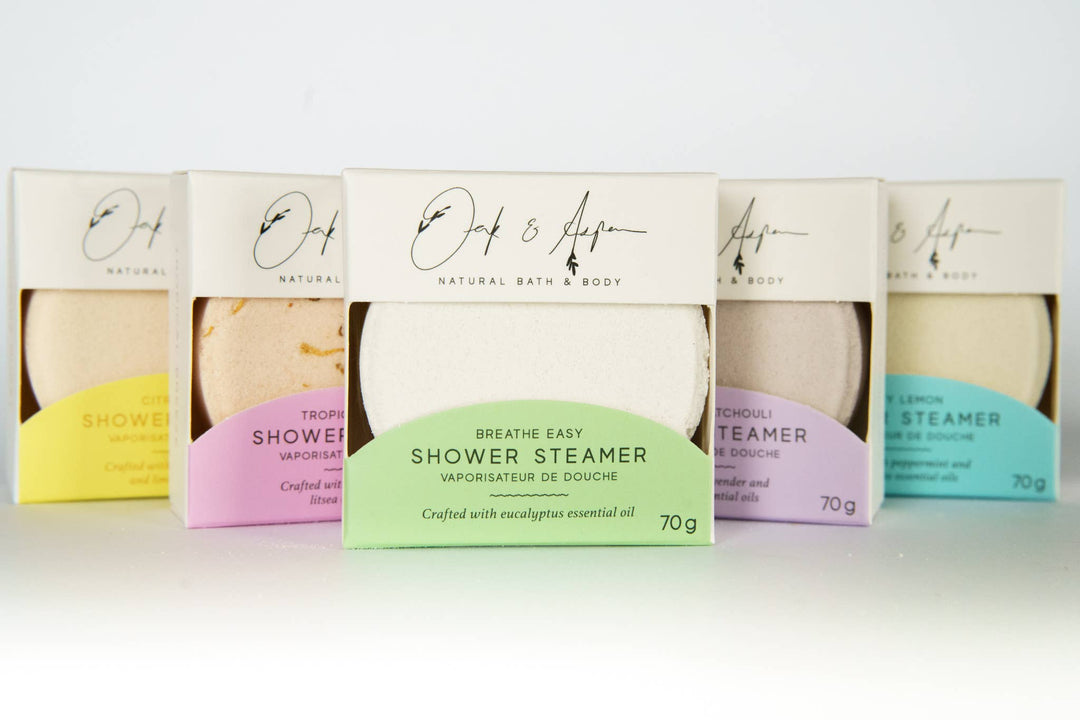 Individual Shower Steamer: Minty Lemon