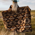 Prairie Sunset Aztek Alpaca Throw Blanket