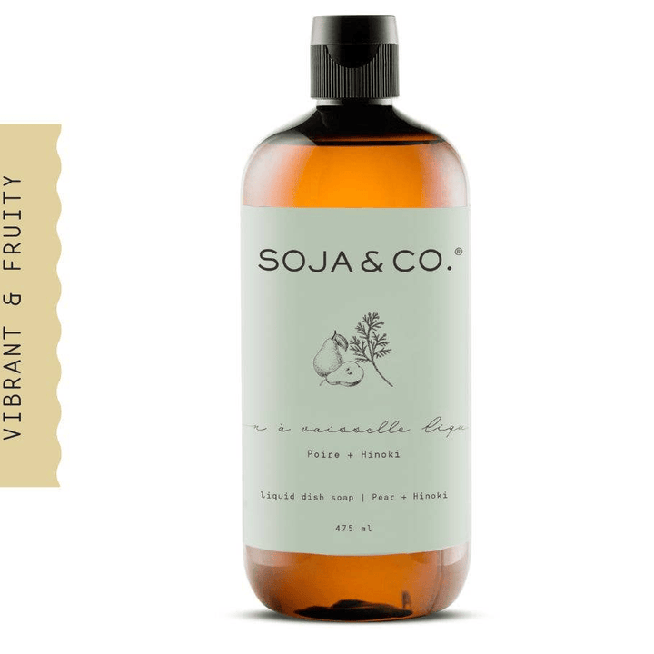Liquid Dish Soap | Pear + Hinoki: 475ml - Gift Smack Gift Company