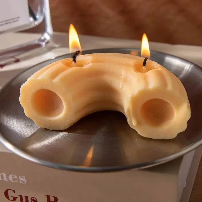 Rigatoni Pasta Candle - Gift Smack Gift Company