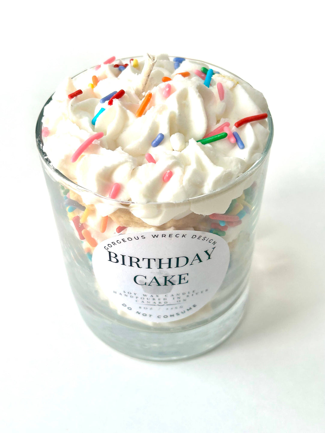 Birthday Cake Dessert Candle 