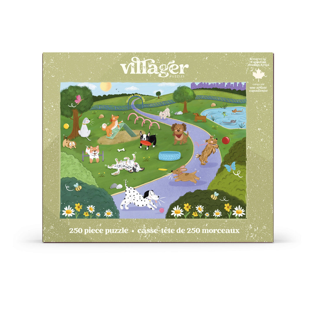 Bark Park | 250 Piece Puzzle | Designed in Canada - Gift Smack Gift Company