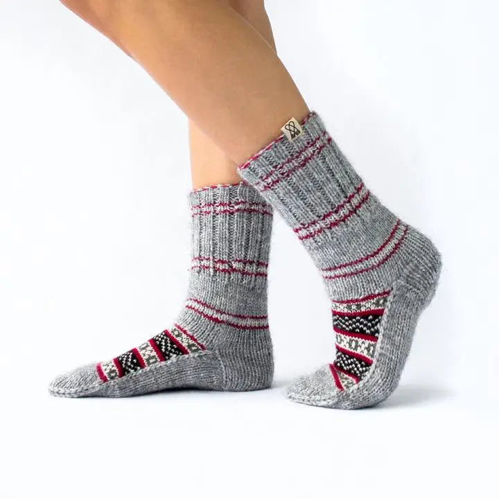 Uttar ( North ) Handknit Socks - Fazl