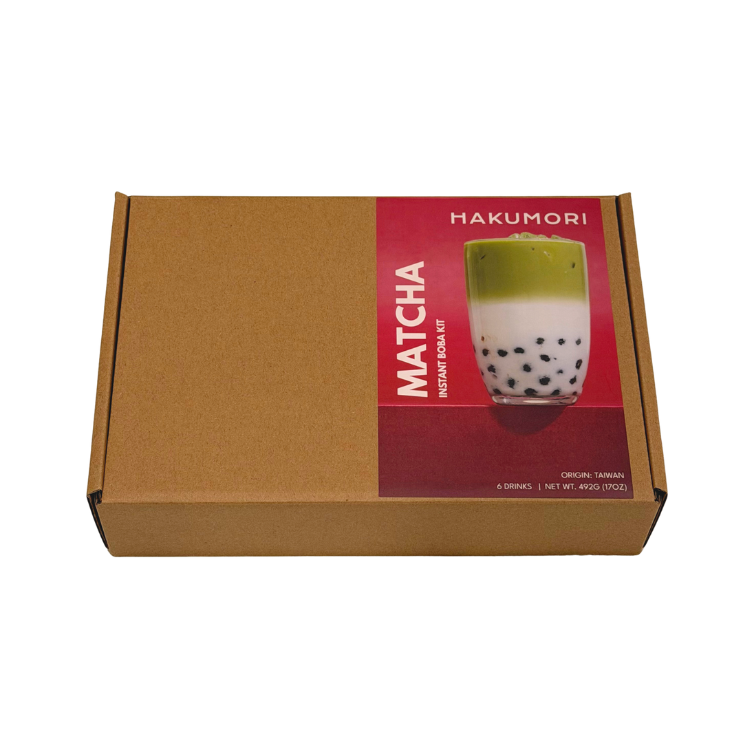 Matcha Boba Tea Kit: Wheat Straws