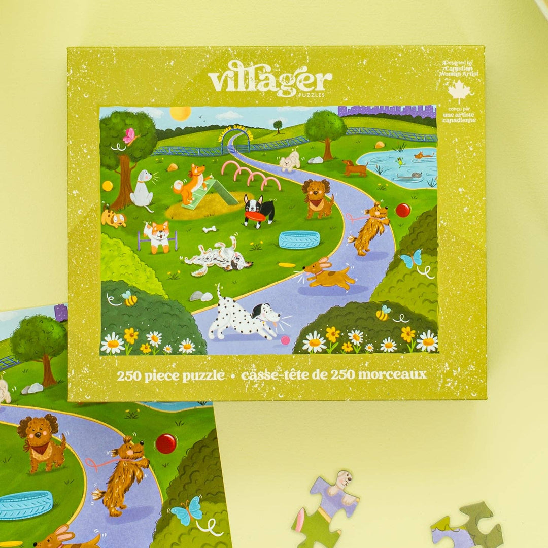 Bark Park | 250 Piece Puzzle | Designed in Canada - Gift Smack Gift Company