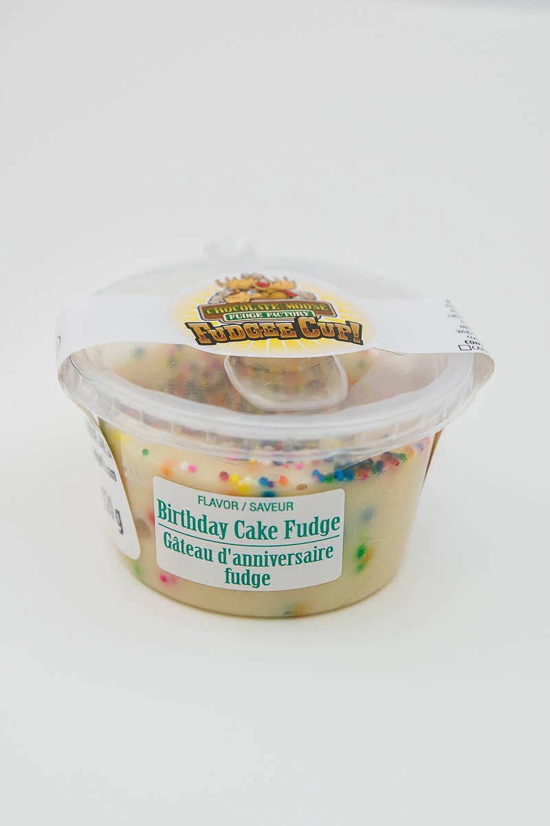 Fudge Cup- Birthday Cake