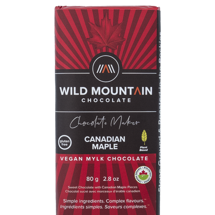 Wild Mountain Canadian Maple Chocolate Bar