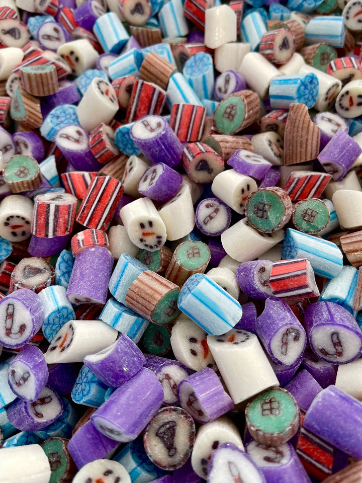 Holiday Hard Candy 80g Bags: Eggnog Snowmen