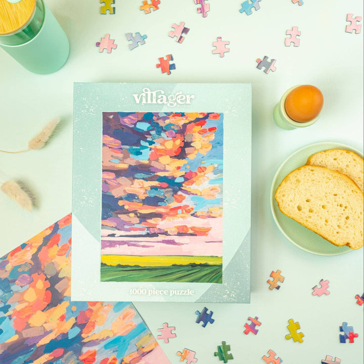 Prairie Sky | 1000-Piece Puzzle | Designed in AB Canada
