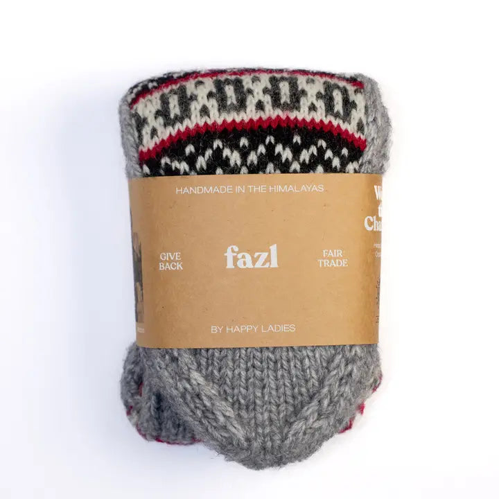 Uttar ( North ) Handknit Socks - Fazl