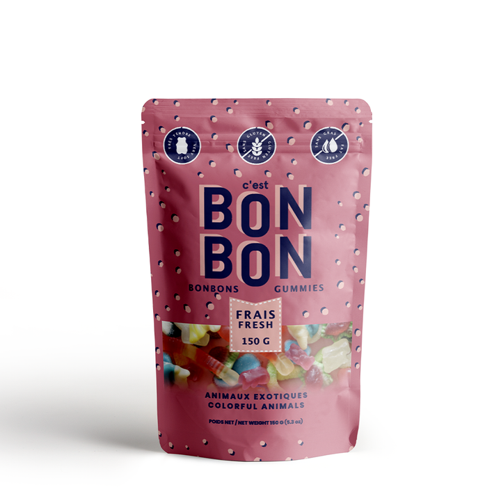 Colorful Animals - Gummy Candies BON BON