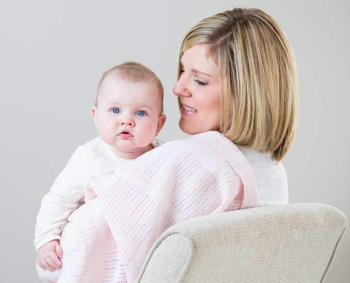 Cellular Blanket - Pink