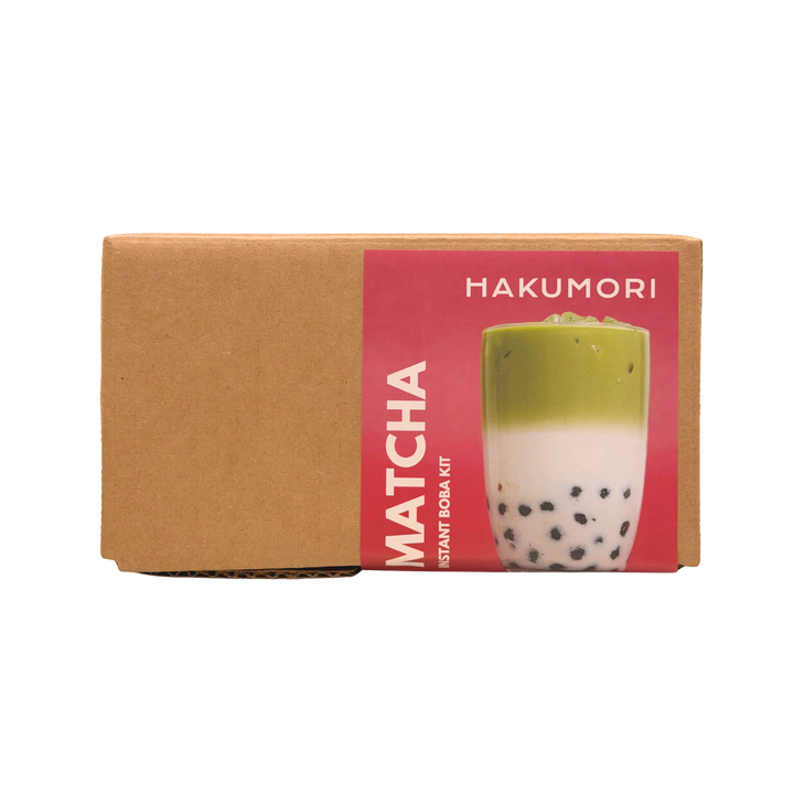 Matcha Boba Tea Kit: Wheat Straws