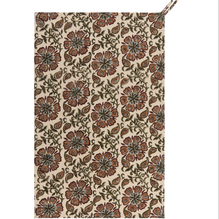 Heirloom Elysian Block Print Dishtowel