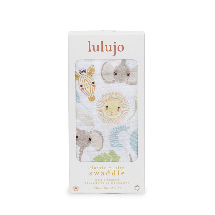 Classic Muslin Swaddle - Jungle