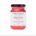 Jar of Provisions Food Company Rose Petal Wine Jelly on a white background
