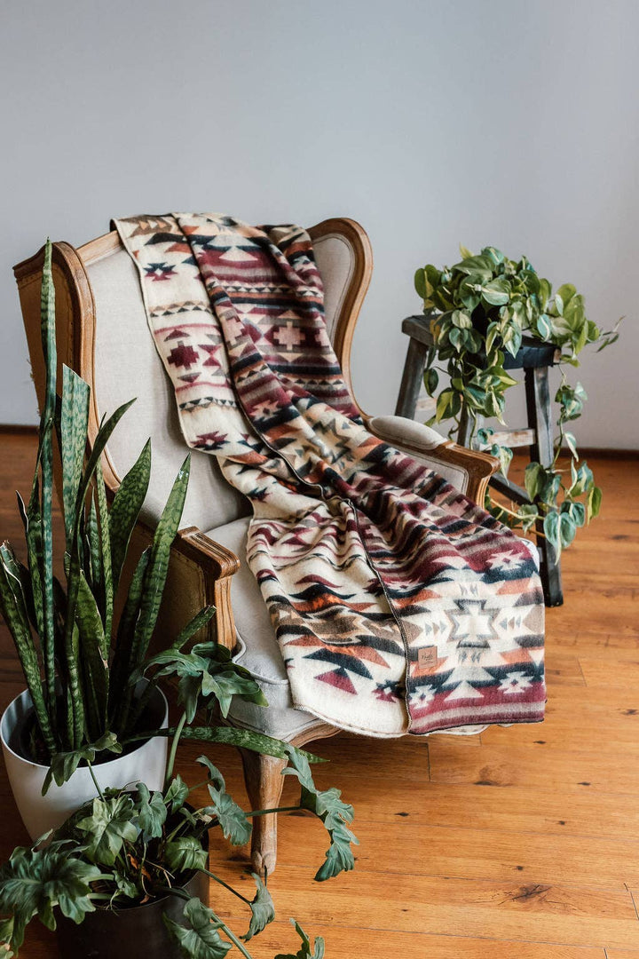 Wine Bliss Alpaca Blanket