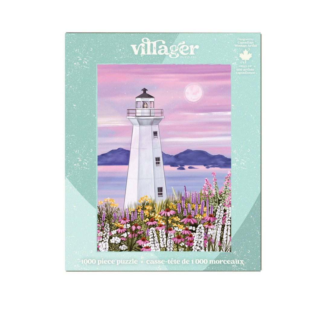 Harbour Lighthouse | 1000-Piece Puzzle | Designed in Canada - Gift Smack Gift Company