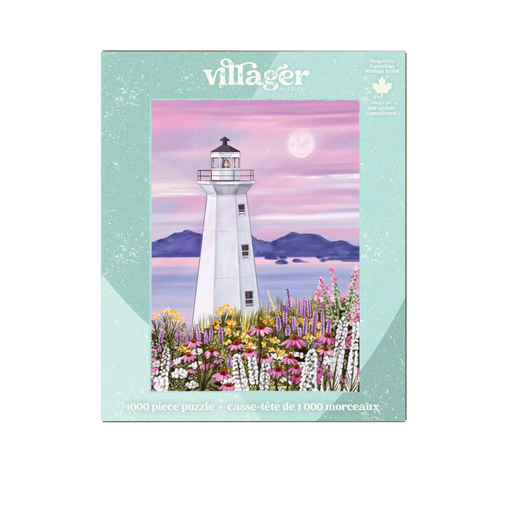 Harbour Lighthouse | 1000-Piece Puzzle | Designed in Canada - Gift Smack Gift Company