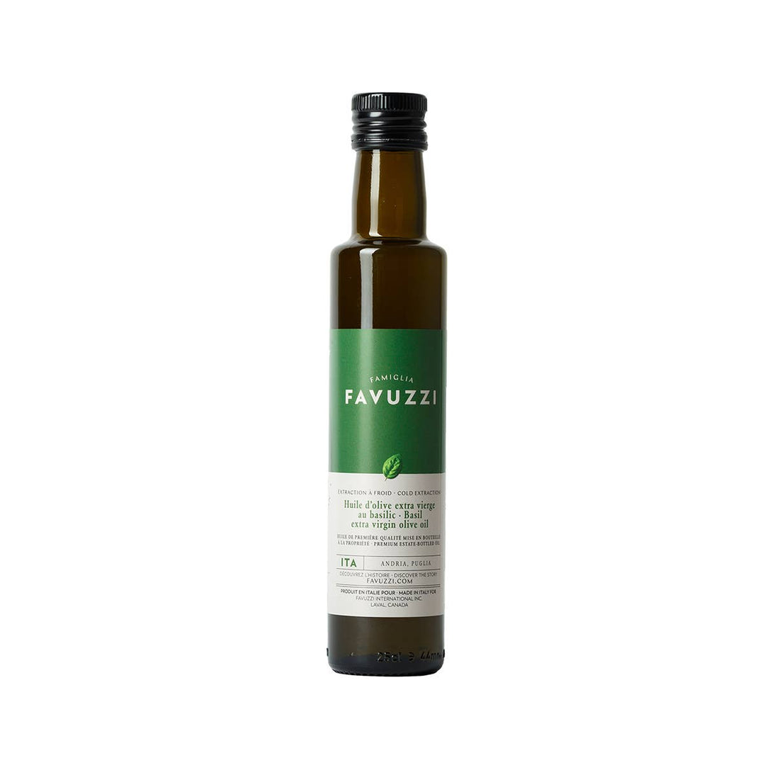 Basil extra-virgin olive oil